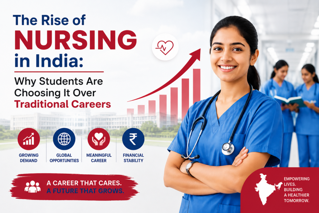 rise of nursing in India
